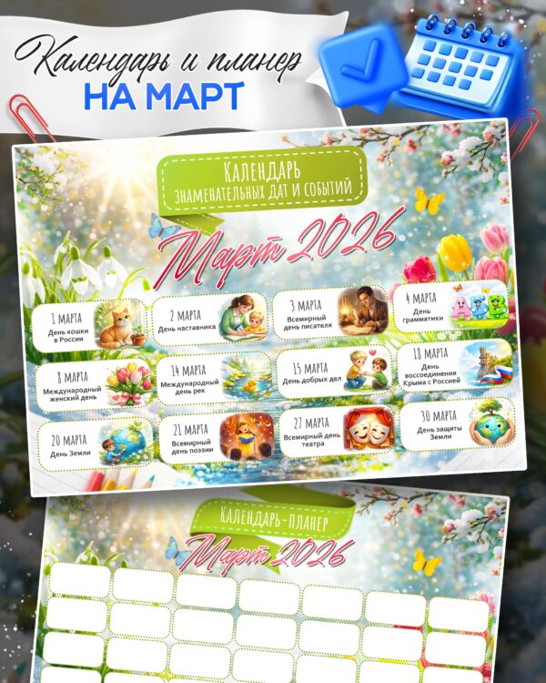 Большой набор поделок к 8 марта — 9 разных вариантов скачать распечатать