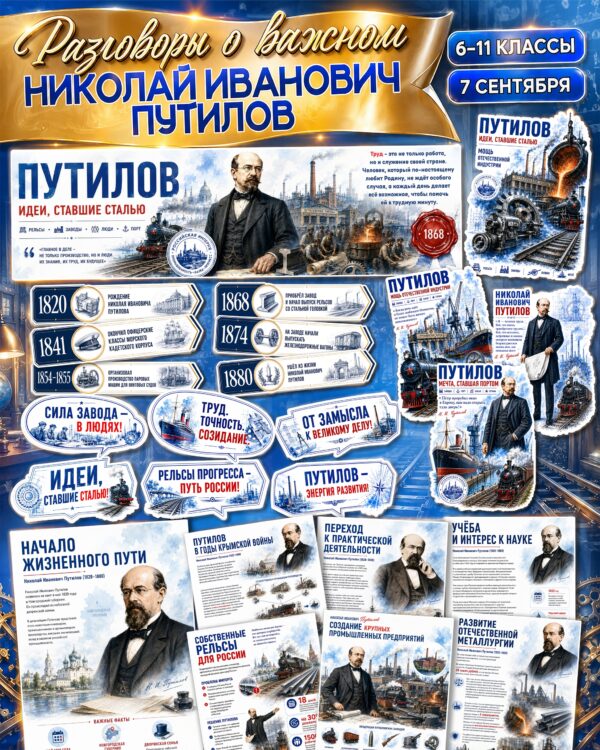 николай иванович путилов разговоры о важном скачать материалы для печати оформление